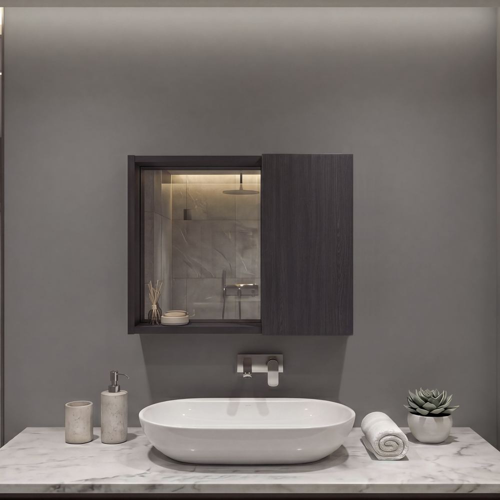 Wall-Mounted Medicine Cabinet
